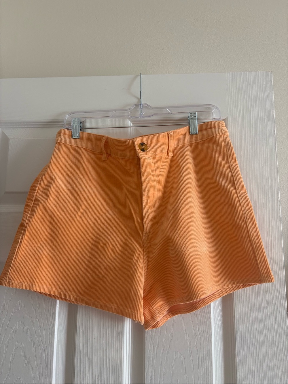 Billabong Peach Corduroy Shorts | Size 31 | NWOT